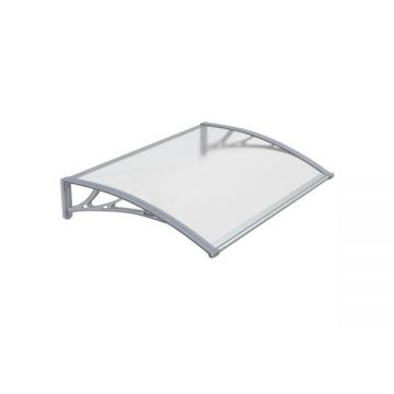 Copertina PREMIUM de usa 100x80cm, brate gri, placa 6 mm intreaga transparent Copertina PREMIUM de usa 100x80cm, brate gri, placa 6 mm intreaga transparent